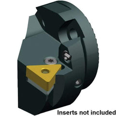 Kennametal - Left Hand Cut, 50mm Min Bore Diam, Size 40 Steel Modular Boring Cutting Unit Head - 50mm Max Bore Depth, Compatible with TNMA 160408 - USA Tool & Supply