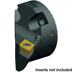 Kennametal - Left Hand Cut, 40mm Min Bore Diam, Size 32 Steel Modular Boring Cutting Unit Head - 40mm Max Bore Depth, Compatible with DCMT 11T308 - USA Tool & Supply