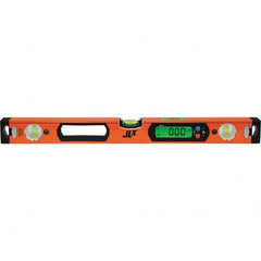 Johnson Level & Tool - Box Beam, I-Beam & Torpedo Levels Level Type: Digital Number of Vials: 3 - USA Tool & Supply