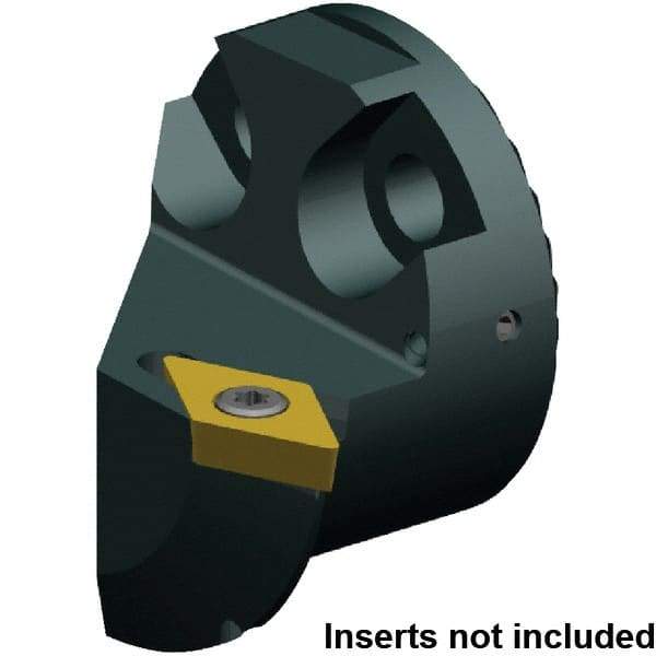 Kennametal - Left Hand Cut, 32mm Min Bore Diam, Size 25 Steel Modular Boring Cutting Unit Head - 32mm Max Bore Depth, Compatible with DCMT 070204 - USA Tool & Supply