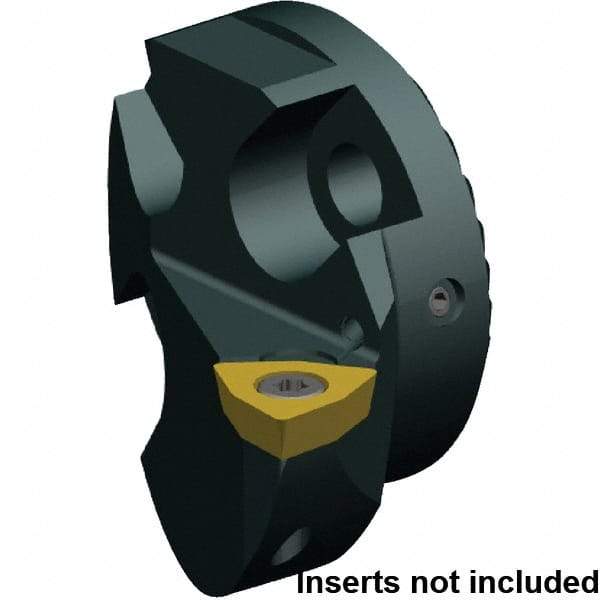 Kennametal - Left Hand Cut, 32mm Min Bore Diam, Size 25 Steel Modular Boring Cutting Unit Head - 32mm Max Bore Depth, Compatible with WPMT 04 02 04 - USA Tool & Supply