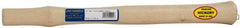 Made in USA - 18" Long Replacement Handle for Ball Pein, Machinist & Riveting Hammers - 1-3/16" Eye Length x 11/16" Eye Width, Hickory, Material Grade Type A - USA Tool & Supply