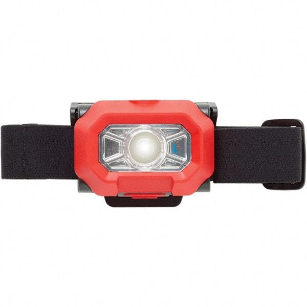 Fluke - LED Bulb, 200 Lumens, Hands-free Flashlight - Plastic Body, AAA Batteries - USA Tool & Supply