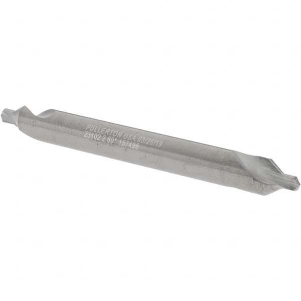 Made in USA - #2 Combo Drill & Countersink - USA Tool & Supply