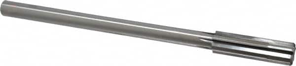 Made in USA - 0.59" Carbide-Tipped 6 Flute Chucking Reamer - USA Tool & Supply