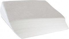 Kimtech - Flat Fold Clean Room/Lab/Critical Task Wipes - Poly Pack, 9" x 9" Sheet Size, White - USA Tool & Supply