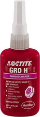 Loctite - 50 mL, Brown, Low Strength Liquid Threadlocker - USA Tool & Supply