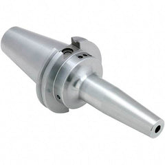 Techniks - 1" Hole Diam, CAT50 Taper Shank Shrink Fit Tool Holder & Adapter - 8" Projection, 1.81" Nose Diam, Through Coolant - Exact Industrial Supply