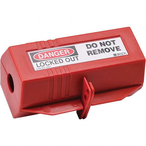 Brady - Plug-Encasing Plug Lockout - USA Tool & Supply