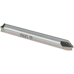Value Collection - Corner Rounding End Mills - .060R .047 PLT 3/16"SH 2FL D/E C/R CARB E/M - USA Tool & Supply