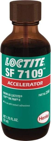 Loctite - 1.75 Fl Oz, Adhesive Activator - USA Tool & Supply