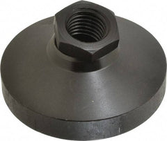 TE-CO - Socket Mount Leveling Pad - 3" Base Diam, 1-1/16" Hex - USA Tool & Supply