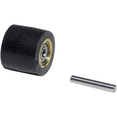Dynabrade - Contact Wheel Assembly - Crown Face Rubber - USA Tool & Supply