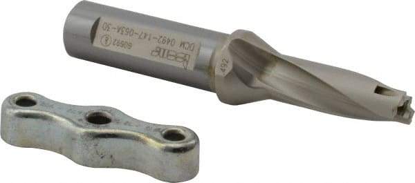 Iscar - 0.492 to 0.508" Diam, 3xD, 1.47" Max Depth, 5/8" Shank Diam, Replaceable Tip Drill - 12 Seat Size, DCM Toolholder, Series ChamDrill - USA Tool & Supply