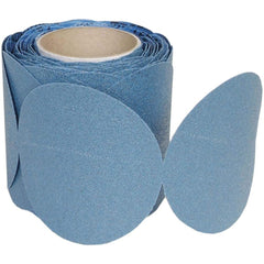 Norton - 6" Diam, 80 Grit Zirconia Alumina Adhesive PSA Disc - USA Tool & Supply