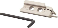 Iscar - 3" Groove Width, 7mm Max Depth of Cut, Right Hand Cut, HGAI Indexable Grooving Blade - GRIP, GRIP (Full Radius), HGN-C, HGN-J, HGN-UT Insert Style, Series Heliface - USA Tool & Supply