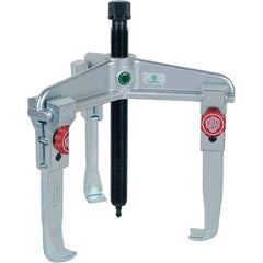 KUKKO - 3 Jaw, 1-1/2" to 7-7/8" Spread, 7-1/2 Ton Capacity, Reversible Puller - 5-7/8" Reach, For Bearings, Gears, Discs, Bushings, Seals - USA Tool & Supply