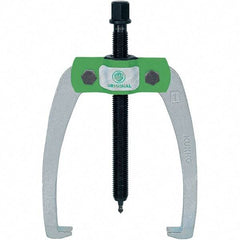 KUKKO - 2 Jaw, 1/2" to 3-7/8" Spread, 3 Ton Capacity, Jaw Puller - 3-7/8" Reach, For Bearings, Gears, Discs - USA Tool & Supply