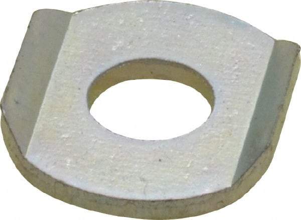 De-Sta-Co - Zinc Plated, Carbon Steel, Flanged Washer for 1/4" Diam Clamp Spindle - 1/4-20 Thread, 0.26" Hole Diam, 0.69" Overall Diam, 1/2" Between Flanges - USA Tool & Supply