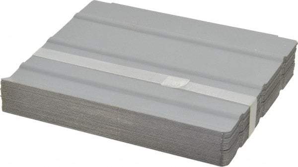 Vidmar - Tool Box Steel Drawer Divider - 5-1/8" Wide x 5-1/2" Deep x 4-1/2" High, Gray, For Vidmar Cabinets - USA Tool & Supply