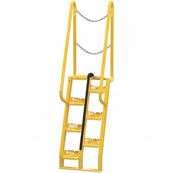 Vestil - 90" High 350 Lb Capacity 7 Step Alternating Tread Stair - USA Tool & Supply