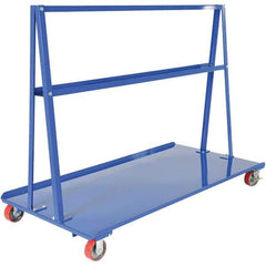 Vestil - 20,000 Lb Capacity Steel A-Frame Truck - Steel Deck, 36" OAW - USA Tool & Supply