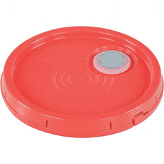 Vestil - Tote & Storage Container Lids For Use With: 3-1/2, 5 & 6 Gallon Pails Width (Decimal Inch): 12.500 - USA Tool & Supply