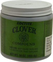 Loctite - 1 Lb Water Soluble Compound - Compound Grade Super Fine, 800 Grit, Black & Gray, Use on General Purpose - USA Tool & Supply