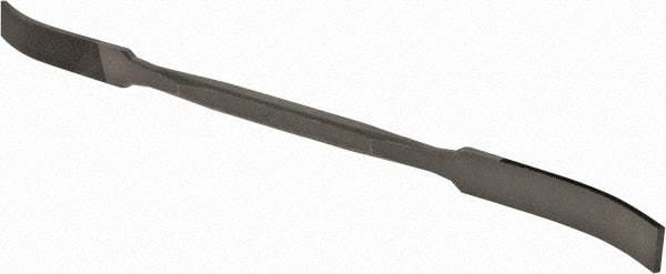 Nicholson - 7-1/2" Riffler Precision Swiss Pattern File - Silversmith's Handle - USA Tool & Supply