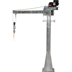 Vestil - 2,000 Lb Load Capacity, Jib Crane - USA Tool & Supply