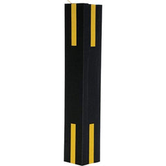 Vestil - 6" High, Column Protector - Fits 6" Columns, Black - USA Tool & Supply