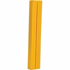 Vestil - 6" High, Column Protector - Fits 9" Columns, Yellow - USA Tool & Supply