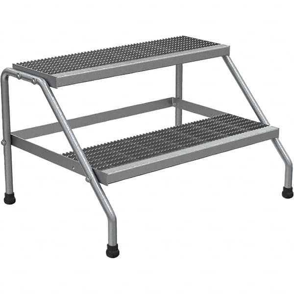 Vestil - 20" High 500 Lb Capacity 2 Step Stand - USA Tool & Supply
