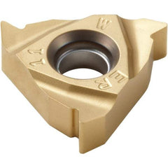 Seco - 16ER External Right Hand Whitworth Laydown Threading Insert - Grade TTP2050, TiAlN/TiSiN Coated Carbide - USA Tool & Supply