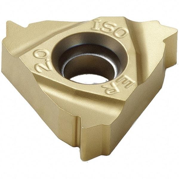 Seco - 16ER External Right Hand ISO Laydown Threading Insert - Grade TTP2050, TiAlN/TiSiN Coated Carbide - USA Tool & Supply