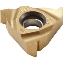 Seco - 16NR Internal Right Hand Whitworth Laydown Threading Insert - Grade TTP2050, TiAlN/TiSiN Coated Carbide - USA Tool & Supply