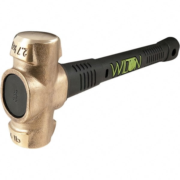 Wilton - Non-Sparking Hammers Tool Type: Brass Hammer Head Material: Brass - USA Tool & Supply