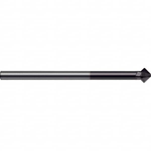 Guhring - 6mm Diam 4 Flute Single End Solid Carbide Chamfer Mill - USA Tool & Supply