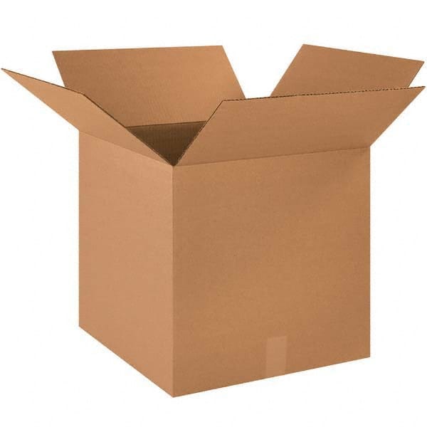 Made in USA - Pack of (20), 18" Wide x 18" Long x 18" High Corrugated Shipping Boxes - USA Tool & Supply