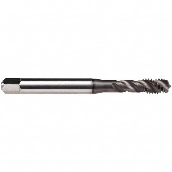 Emuge - #5-40 UNC 3 Flute H2 1.5-2 P Spiral Flute Tap - USA Tool & Supply