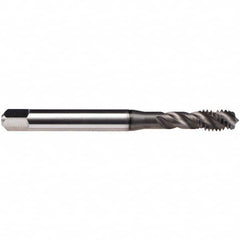 Emuge - #5-40 UNC 3 Flute H2 1.5-2 P Spiral Flute Tap - USA Tool & Supply