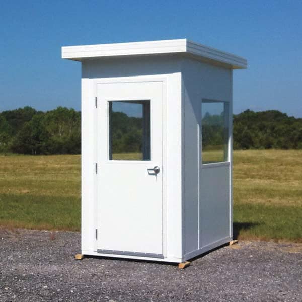 Panel Built - 8' Long x 4' Wide x 8' High, Guard Booth - USA Tool & Supply