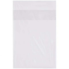 Value Collection - Pack of (1000), 9 x 12" 1 mil Flap Lock Poly Bags - USA Tool & Supply