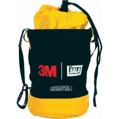 DBI/SALA - Canvas, Black/Yellow Tool Bucket - USA Tool & Supply