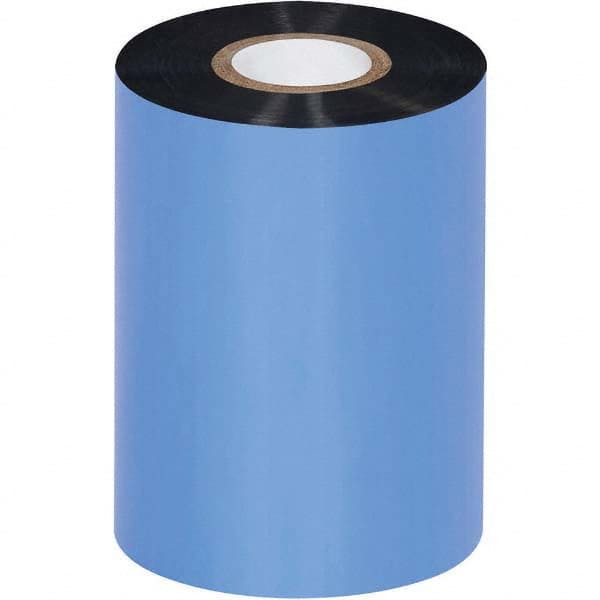 Value Collection - 3-1/2" x 1181' Black Wax Thermal Label - USA Tool & Supply