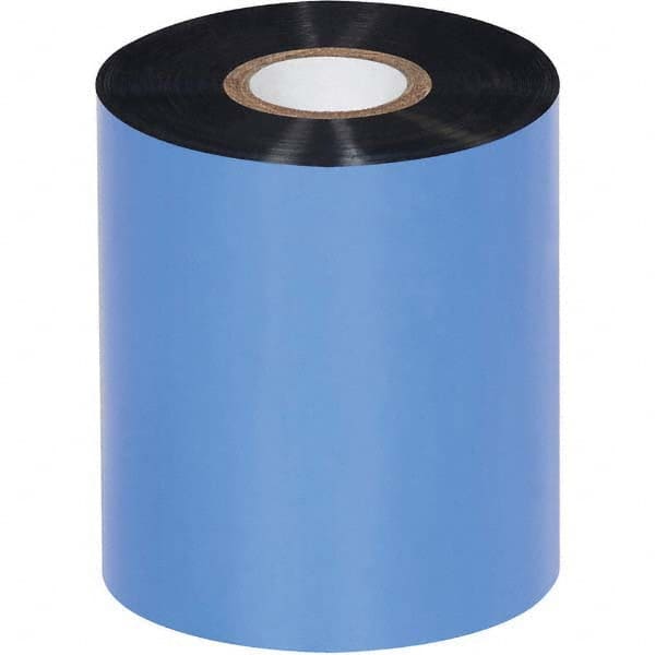 Value Collection - 3.27" x 1476' Black Wax Thermal Label - USA Tool & Supply