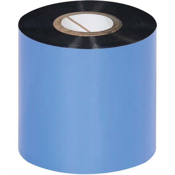 Value Collection - 2.52" x 1181' Black Wax Thermal Label - USA Tool & Supply