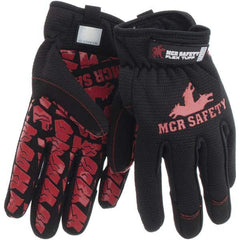 MCR Safety - Size M Synthetic Abrasion Protection Work Gloves - USA Tool & Supply