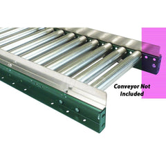 Conveyor Accessories; Type: Fixed Guard; Width (Inch): 1; For Use With: 2-1/2″ and 3-1/2″ Ashland Conveyor channel frames; Overall Height: 2.0000 in; Material: Galvanized Steel; Overall Length (Inch): 120.00; Length: 120.00; Overall Length: 120.00; Access