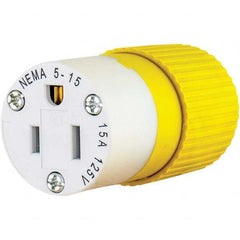 Bryant Electric - Straight Blade Plugs & Connectors Connector Type: Connector Grade: Industrial - USA Tool & Supply